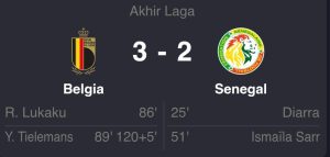 Belgia Bangkit Dramatis, Singkirkan Senegal 3-2 dan Melaju ke Babak 16 Besar Piala Dunia 2026